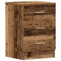 Mesita de noche madera contrachapada madera vieja 38x35x55 cm by , Nightstands - Ref: Foro24-861124, Price: 55,13 €, Discount: %
