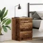 Mesita de noche madera contrachapada madera vieja 38x35x55 cm by , Nightstands - Ref: Foro24-861124, Price: 55,13 €, Discount: %