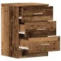 Mesita de noche madera contrachapada madera vieja 38x35x55 cm by , Nightstands - Ref: Foro24-861124, Price: 55,13 €, Discount: %