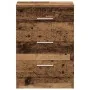 Mesita de noche madera contrachapada madera vieja 38x35x55 cm by , Nightstands - Ref: Foro24-861124, Price: 55,13 €, Discount: %