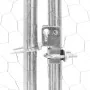 Caseta perros exterior con corral 4x2x1,5 m acero galvanizado de , Casetas para perros - Ref: Foro24-3329235, Precio: 182,81 ...