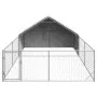 Caseta perros exterior con corral 6x3x1,9 m acero galvanizado de , Casetas para perros - Ref: Foro24-3329242, Precio: 251,17 ...