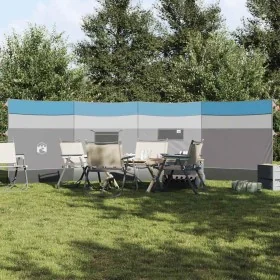 Cortaviento de camping impermeable azul 510x153 cm de , Paravientos - Ref: Foro24-4009649, Precio: 40,50 €, Descuento: %