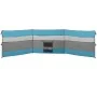 Cortaviento de camping impermeable azul 508x130 cm de , Paravientos - Ref: Foro24-4009661, Precio: 35,44 €, Descuento: %