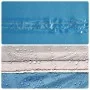 Cortaviento de camping impermeable azul 508x130 cm de , Paravientos - Ref: Foro24-4009661, Precio: 35,44 €, Descuento: %