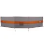 Cortaviento de camping impermeable gris naranja 490x123 cm de , Paravientos - Ref: Foro24-4009656, Precio: 33,67 €, Descuento: %