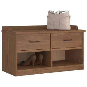 Banco de recibidor SANDNES madera maciza de pino 87x40x50 cm von , Bänke für Hallen und Lager - Ref: Foro24-4010461, Preis: 1...