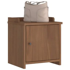 Banco de recibidor SANDNES madera maciza de pino 45x40x50 cm by , Benches for halls and storage - Ref: Foro24-4010449, Price:...