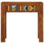Mesa consola madera maciza de acacia 80x35x75 cm by , console tables - Ref: Foro24-4016496, Price: 149,88 €, Discount: %