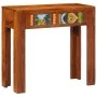 Mesa consola madera maciza de acacia 80x35x75 cm by , console tables - Ref: Foro24-4016496, Price: 149,88 €, Discount: %
