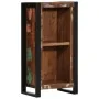 Mesita de noche de madera maciza reciclada 40x30x80 cm de , Almacenamiento para CD y DVD - Ref: Foro24-4013600, Precio: 129,8...