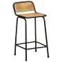 Taburetes de barra 4 uds 46x35,5x80 cm madera maciza de mango de , Taburetes de cocina - Ref: Foro24-4013531, Precio: 235,41 ...