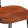 Taburetes de barra 2 uds 49x43x88 cm madera maciza de mango de , Taburetes de cocina - Ref: Foro24-4013525, Precio: 148,29 €,...