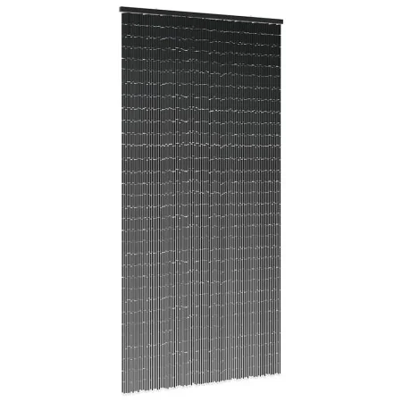 Cortina para puerta insectos gris claro 100x220cm bambú de , Mosquiteras para ventanas - Ref: Foro24-4017450, Precio: 51,85 €...