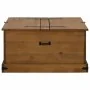 Baúl de almacenamiento HALDEN 91x91x47 cm madera maciza de , Baúles de almacenamiento - Ref: Foro24-4018405, Precio: 235,26 €...