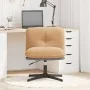 Silla de oficina giratoria tejido imitación lana rizada beige de , Sillas - Ref: Foro24-4105388, Precio: 117,81 €, Descuento: %