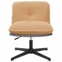 Silla de oficina giratoria tejido imitación lana rizada beige de , Sillas - Ref: Foro24-4105388, Precio: 117,81 €, Descuento: %