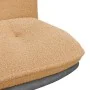 Silla de oficina giratoria tejido imitación lana rizada beige de , Sillas - Ref: Foro24-4105388, Precio: 117,81 €, Descuento: %