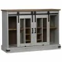 Aparador HALDEN 2 puertas correderas blanco 112x40x80 cm de , Aparadores - Ref: Foro24-4018426, Precio: 277,42 €, Descuento: %