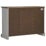 Aparador HALDEN 2 puertas correderas blanco 112x40x80 cm de , Aparadores - Ref: Foro24-4018426, Precio: 277,42 €, Descuento: %