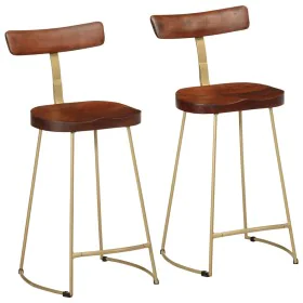 Taburetes de barra 2 uds 49x43x88 cm madera maciza de mango von , Küchenhocker - Ref: Foro24-4013519, Preis: 152,86 €, Rabatt: %
