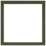 Jardinera acero verde oliva 80x80x30 cm de , Maceteros y jardineras - Ref: Foro24-860804, Precio: 58,03 €, Descuento: %