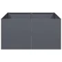 Jardinera de acero laminado en frío antracita 80x80x40 cm de , Maceteros y jardineras - Ref: Foro24-860740, Precio: 79,39 €, ...
