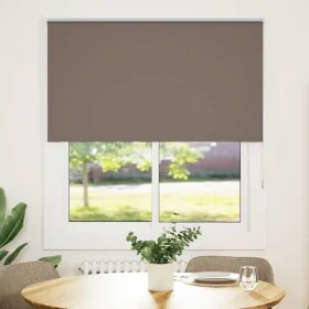 Estor Enrollable Opaco Color Café 130x150 cm Tela Ancho 126,6cm de , Persianas y estores - Ref: Foro24-4011004, Precio: 35,43...