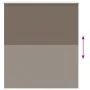 Estor Enrollable Opaco Color Café 130x150 cm Tela Ancho 126,6cm de , Persianas y estores - Ref: Foro24-4011004, Precio: 35,43...