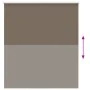 Estor Enrollable Opaco Color Café 140x150 cm Tela Ancho 136,6cm de , Persianas y estores - Ref: Foro24-4011006, Precio: 27,59...