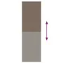 Estor Enrollable Opaco Color Café 80x210cm Tela Ancho 75,7cm de , Persianas y estores - Ref: Foro24-4011046, Precio: 25,11 €,...