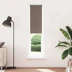 Estor Enrollable Opaco Color Café 45x230cm Tela Ancho 40,7cm de , Persianas y estores - Ref: Foro24-4011065, Precio: 16,44 €,...