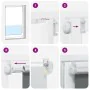 Estor Enrollable Opaco Blanco Roto 50x230cm Tela Ancho 45,7cm de , Persianas y estores - Ref: Foro24-4011716, Precio: 19,53 €...