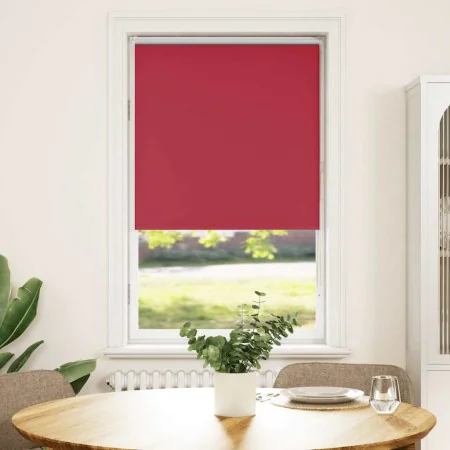 Estor Enrollable Opaco Rojo 85x130 cm Tela Ancho 80,7 cm de , Persianas y estores - Ref: Foro24-4011749, Precio: 18,90 €, Des...