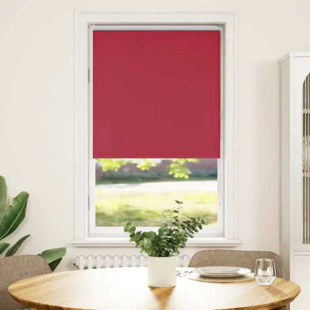 Estor Enrollable Opaco Rojo 85x150 cm Tela Ancho 80,7 cm de , Persianas y estores - Ref: Foro24-4011775, Precio: 17,91 €, Des...