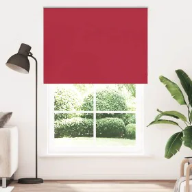 Estor Enrollable Opaco Rojo 145x230 cm Tela Ancho 141,6 cm de , Persianas y estores - Ref: Foro24-4011865, Precio: 29,58 €, D...