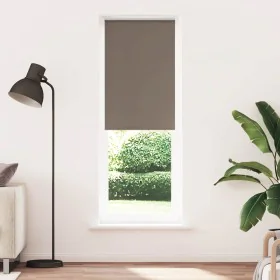 Estor Enrollable Opaco Color Café 85x230cm Tela Ancho 80,7cm de , Persianas y estores - Ref: Foro24-4011073, Precio: 19,97 €,...