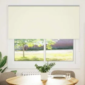Estor Enrollable Opaco Blanco Roto 150x130cm Tela Ancho 146,6cm de , Persianas y estores - Ref: Foro24-4011632, Precio: 26,43...