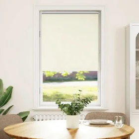 Estor Enrollable Opaco Blanco Roto 80x130cm Tela Ancho 75,7cm de , Persianas y estores - Ref: Foro24-4011618, Precio: 20,40 €...