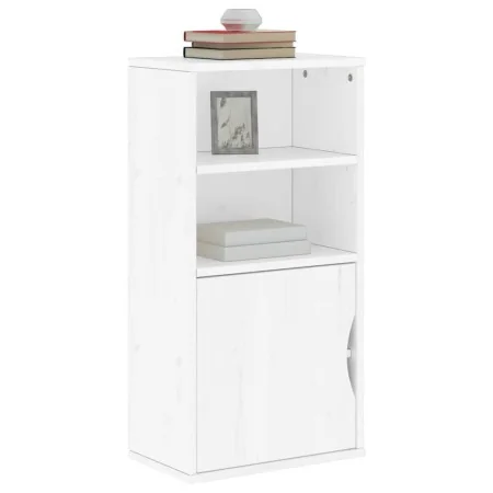 Mueble auxiliar ODDA blanco 40x24x79 cm madera maciza de pino de , Aparadores - Ref: Foro24-4103596, Precio: 58,14 €, Descuen...