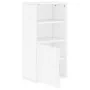 Mueble auxiliar ODDA blanco 40x24x79 cm madera maciza de pino de , Aparadores - Ref: Foro24-4103596, Precio: 58,14 €, Descuen...