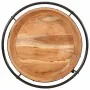 Mesa auxiliar madera maciza de acacia Ø55x60 cm by , Side tables - Ref: Foro24-4013512, Price: 80,36 €, Discount: %