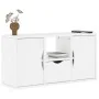 Mueble para TV con cajón ODDA blanco 79x24x40 cm madera pino de , Muebles TV - Ref: Foro24-4103606, Precio: 67,88 €, Descuent...