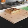 Armarios 2 uds para garaje madera de ingeniería negro de , Armarios industriales - Ref: Foro24-3328315, Precio: 93,07 €, Desc...