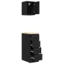 Armarios 2 uds para garaje madera de ingeniería negro de , Armarios industriales - Ref: Foro24-3328315, Precio: 93,07 €, Desc...