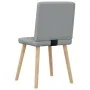 Sillas de comedor 4 unidades tela gris claro von , Essstühle - Ref: Foro24-3315221, Preis: 199,31 €, Rabatt: %