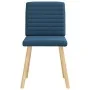 Sillas de comedor 4 unidades tela azul von , Essstühle - Ref: Foro24-3315282, Preis: 198,40 €, Rabatt: %