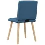 Sillas de comedor 4 unidades tela azul von , Essstühle - Ref: Foro24-3315282, Preis: 198,40 €, Rabatt: %