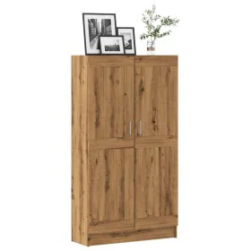 Estantería de madera ingeniería roble artisan 82,5x30,5x150 cm de , Librerías y estanterías - Ref: Foro24-3345216, Precio: 13...