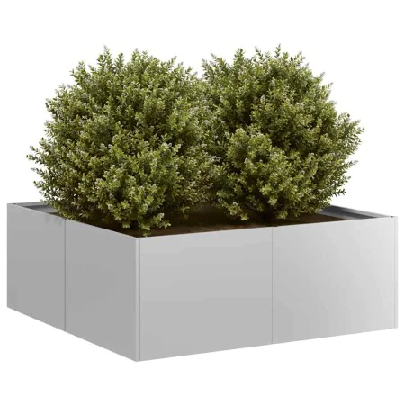 Jardinera 80x80x30 cm de acero galvanizado de , Maceteros y jardineras - Ref: Foro24-860806, Precio: 48,73 €, Descuento: %
